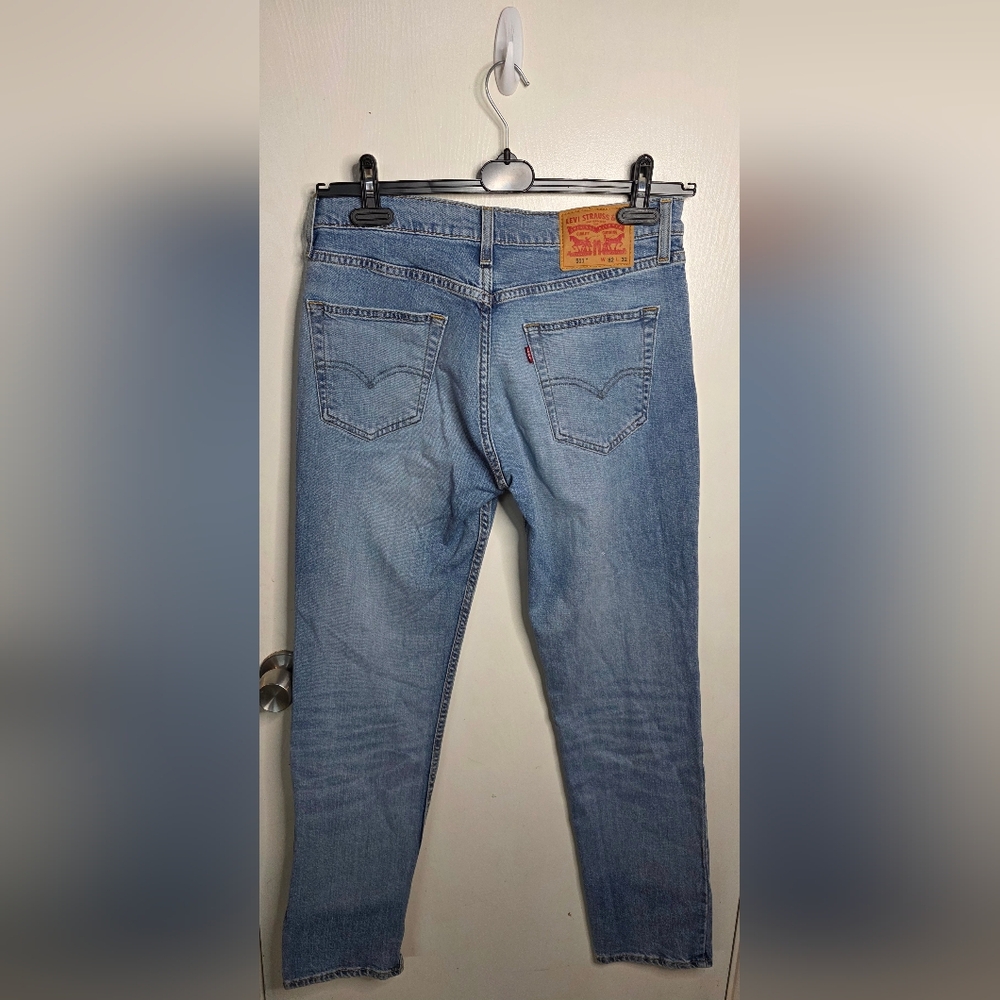 *3 FOR $12* Levi's 511 Slim Straight Light Medium Blue Jeans - Picture 2 of 11